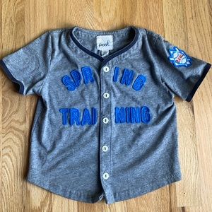 Peek little boys baseball t shirt 4-5t